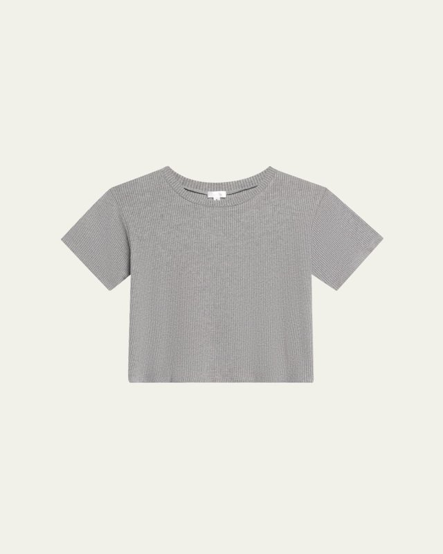 Holland Ribbed Crewneck Tee